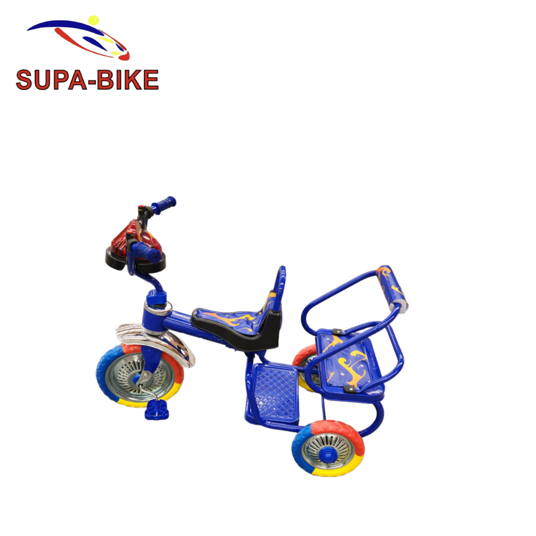 Double Seater Steel Tricycle